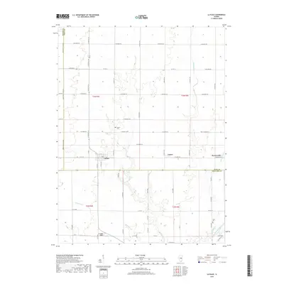 2018 Map of La Place, 2018 Print