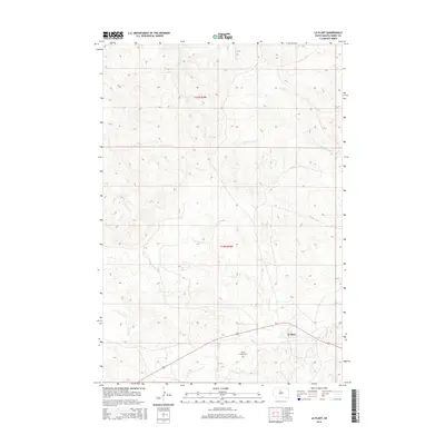 2015 Map of La Plant, 2015 Print