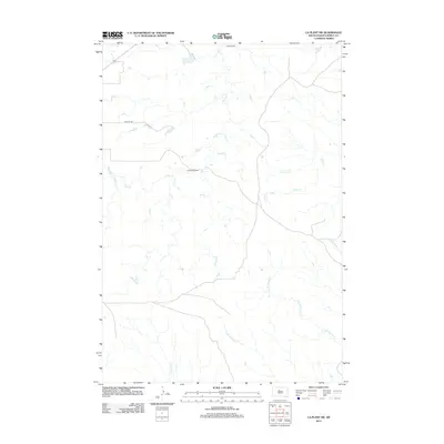 2012 Map of La Plant SW, 2012 Print