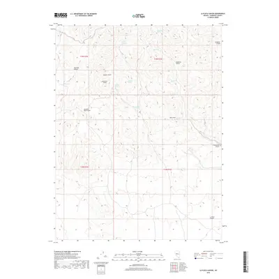 2018 Map of La Plata Canyon, 2018 Print