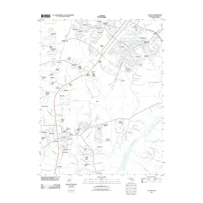 2011 Map of La Plata, 2011 Print