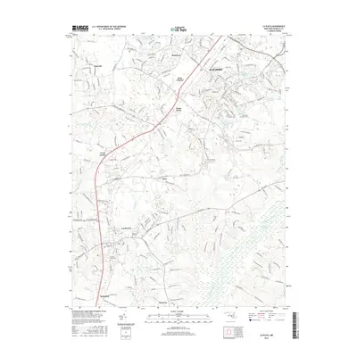 2016 Map of La Plata, 2016 Print