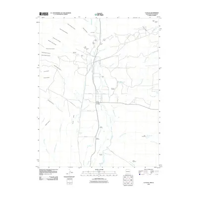 2010 Map of La Plata, 2010 Print