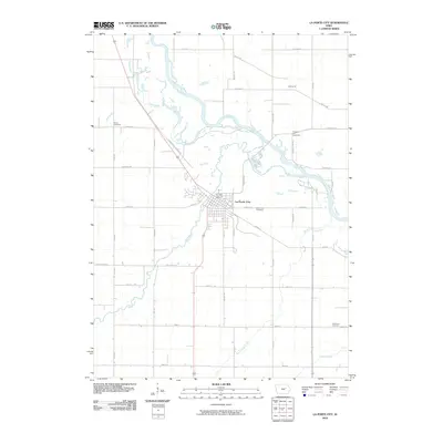 2010 Map of La Porte City, 2010 Print