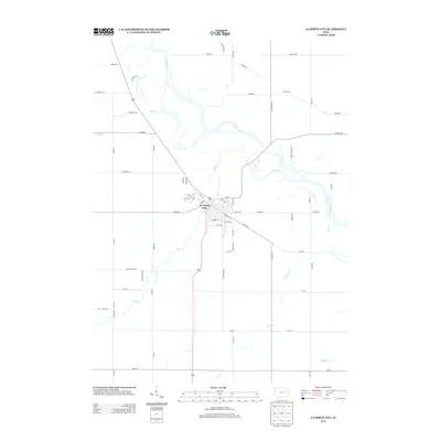 2013 Map of La Porte City, 2013 Print