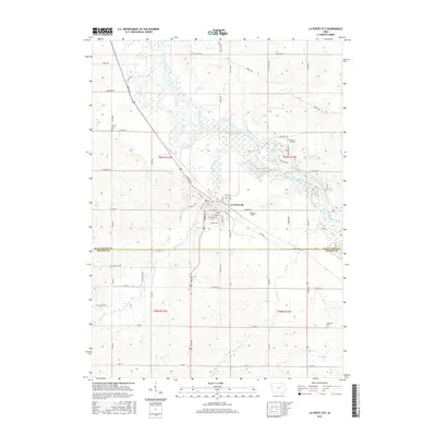 2015 Map of La Porte City, 2015 Print