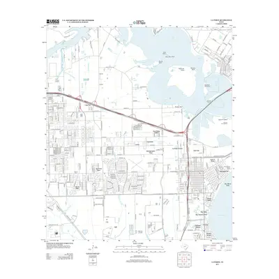 2013 Map of La Porte, 2013 Print