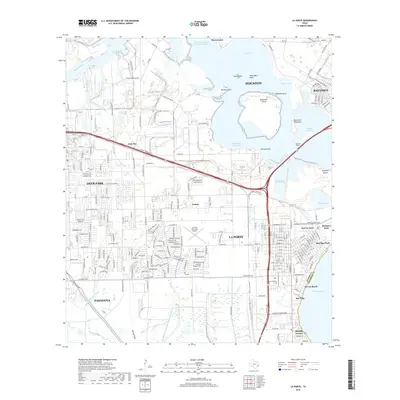 2019 Map of La Porte, 2019 Print