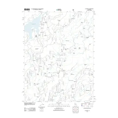 2012 Map of La Porte, 2012 Print