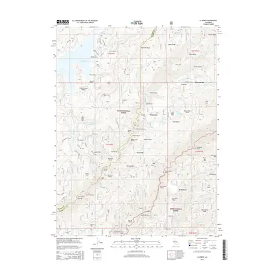 2015 Map of La Porte, 2015 Print