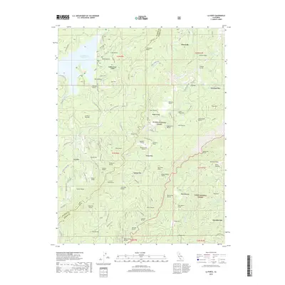 2018 Map of La Porte, 2018 Print