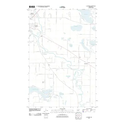 2010 Map of La Prairie, 2010 Print