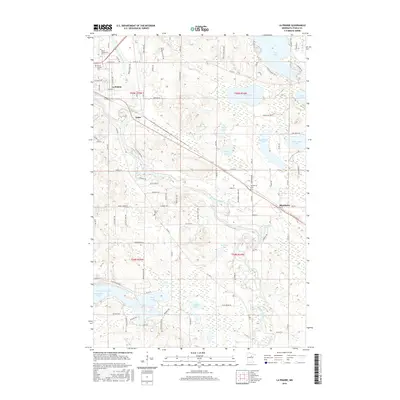 2016 Map of La Prairie, 2016 Print