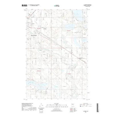 2019 Map of La Prairie, 2019 Print