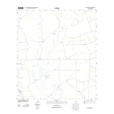 2013 Map of La Pryor NW, 2013 Print