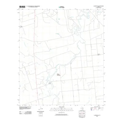 2010 Map of La Pryor SE, 2010 Print