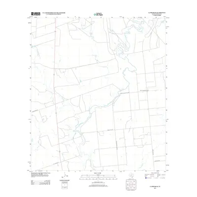 2013 Map of La Pryor SE, 2013 Print