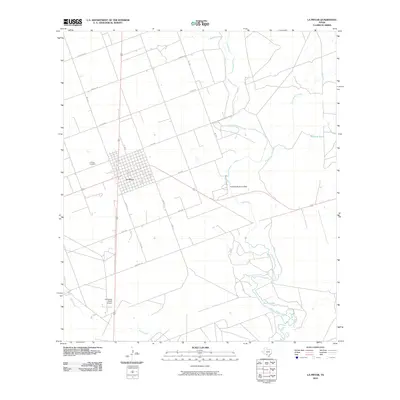 2010 Map of La Pryor, 2010 Print