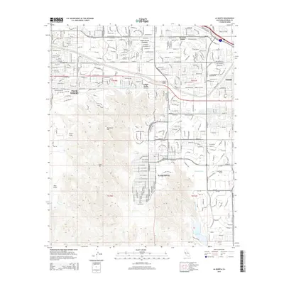 2015 Map of La Quinta, 2015 Print