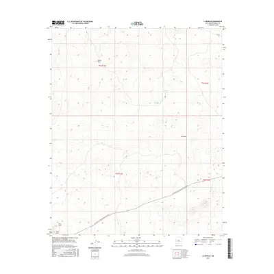 2017 Map of La Rendija, 2017 Print