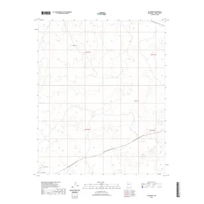 2020 Map of La Rendija, 2020 Print