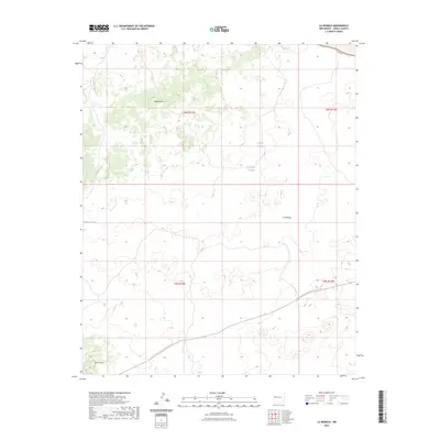 2023 Map of La Rendija, 2023 Print
