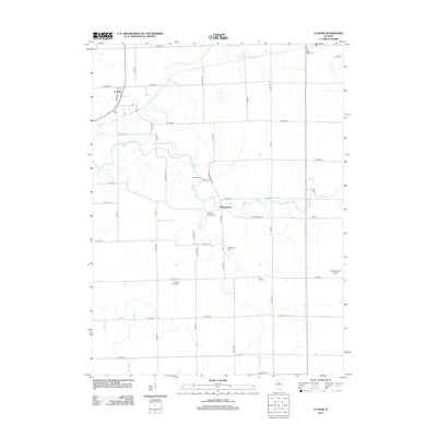 2012 Map of La Rose, 2012 Print
