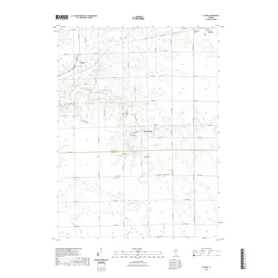 2021 Map of La Rose, 2021 Print