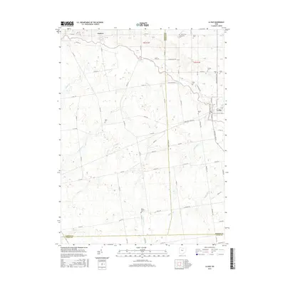 2016 Map of La Rue, 2016 Print