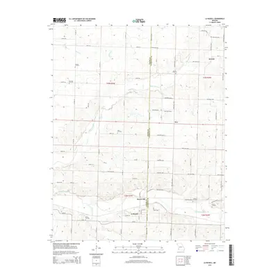2015 Map of La Russell, 2015 Print