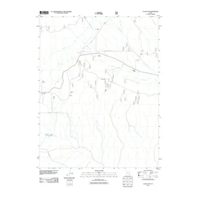 2011 Map of La Sal East, 2011 Print