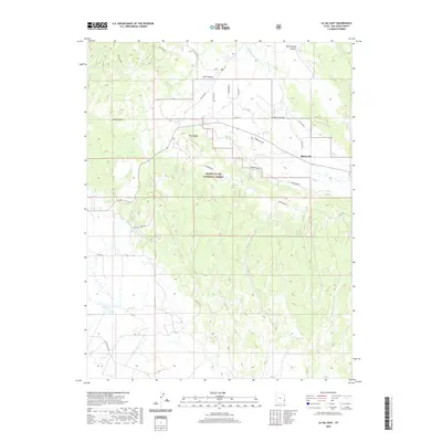 2020 Map of La Sal East, 2020 Print
