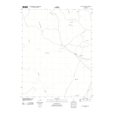 2011 Map of La Sal Junction, 2011 Print