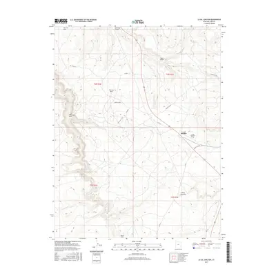 2017 Map of La Sal Junction, 2017 Print