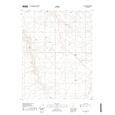 2020 Map of La Sal Junction, 2020 Print