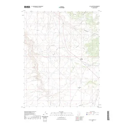 2023 Map of La Sal Junction, 2023 Print