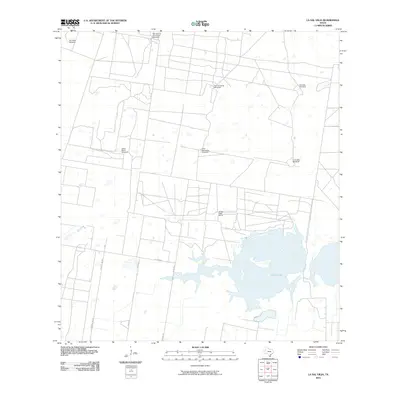 2010 Map of La Sal Vieja, 2010 Print