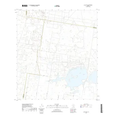 2019 Map of La Sal Vieja, 2019 Print
