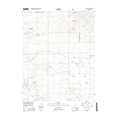 2014 Map of La Sal West, 2014 Print