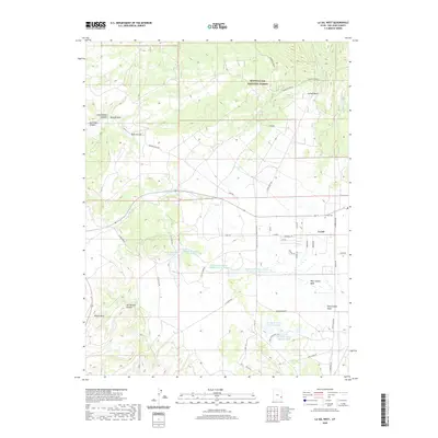 2020 Map of La Sal West, 2020 Print