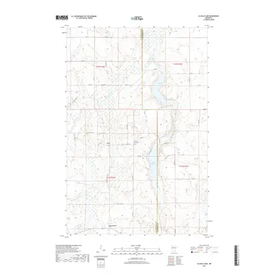 2019 Map of La Salle Lake, 2019 Print