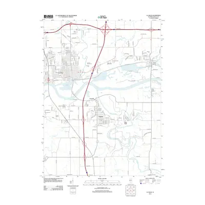 2012 Map of La Salle, 2012 Print