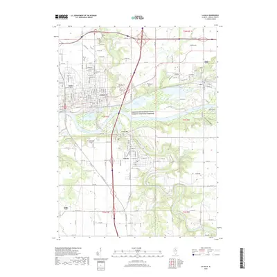 2018 Map of La Salle, 2018 Print