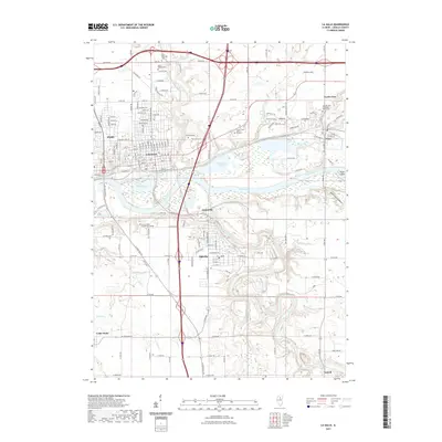 2021 Map of La Salle, 2021 Print