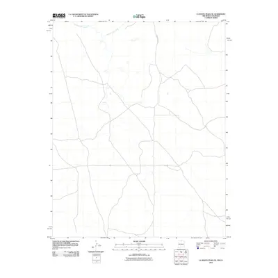 2010 Map of La Segita Peaks NE, 2010 Print