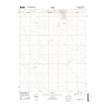 2013 Map of La Segita Peaks NE, 2013 Print