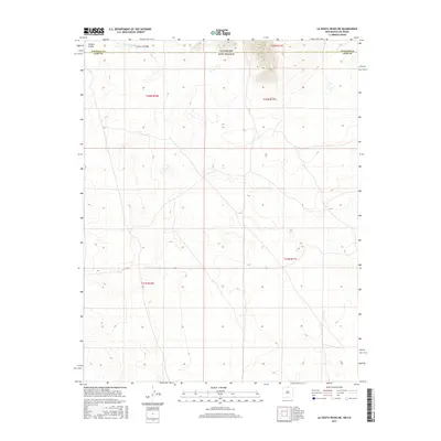 2017 Map of La Segita Peaks NE, 2017 Print