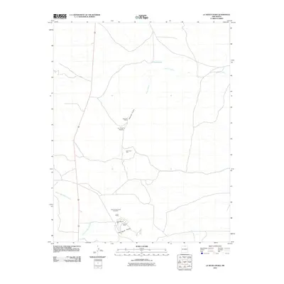 2010 Map of La Segita Peaks, 2010 Print