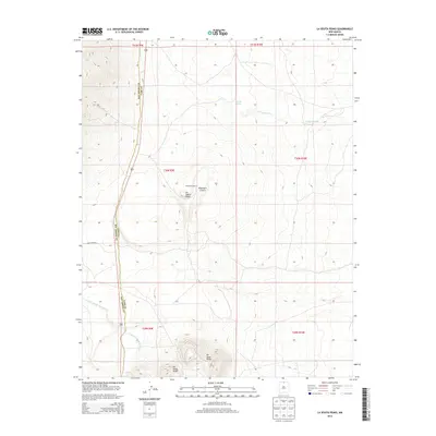 2013 Map of La Segita Peaks, 2013 Print