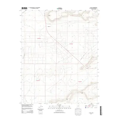 2013 Map of La Silla, 2013 Print
